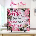 Azulejo Decorativo Premium com Suporte - Coleção Mães Inspiração