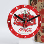 Relógio de Mesa Premium Coca-Cola Vintage